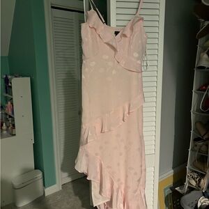 Light pink dress unsure brand